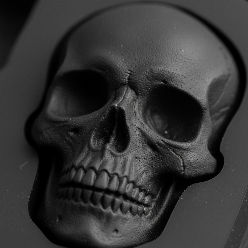 Skull detail close-up